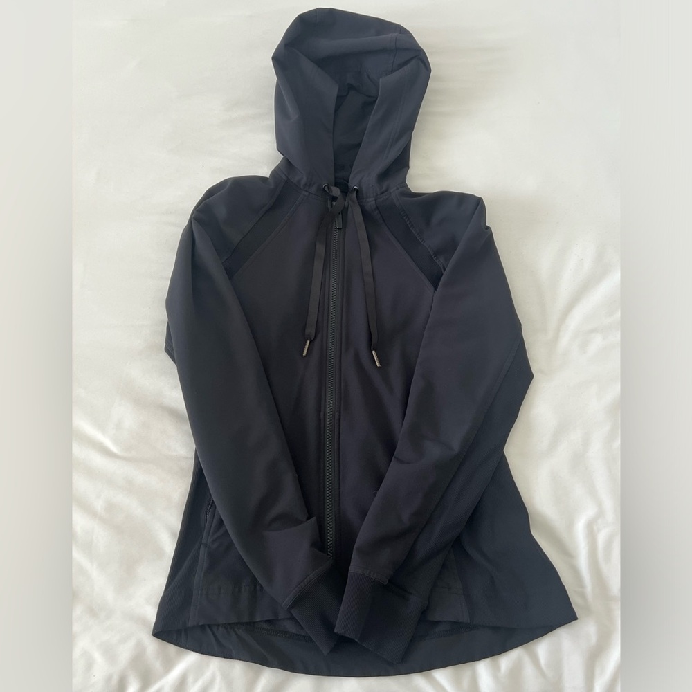 lululemon athletica Black Full-Zip Define Hooded Jacket